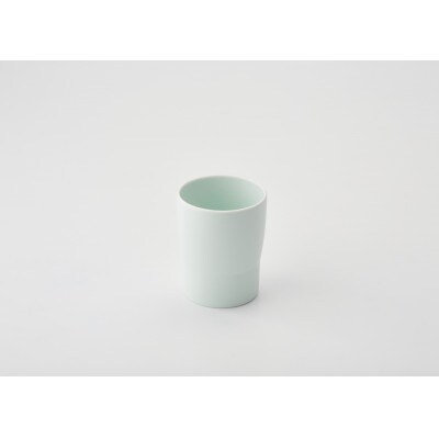 019　StackStock カップ ペアセット 白緑色2個
