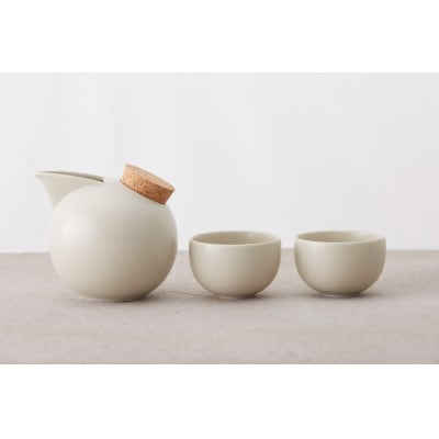025　BeakBowlセット(亜麻色)化粧箱入り