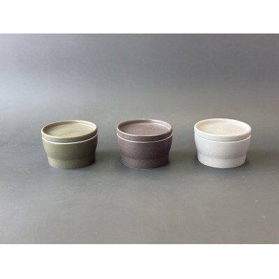 028　StackStock マット　プレートS・ボウルS 3色セット