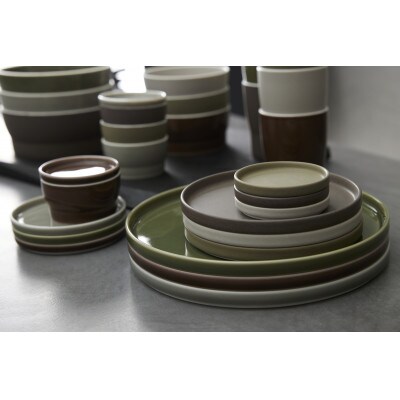 031　StackStockマット　カップ/プレートS　4点セット Matcha×Azuki
