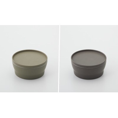 044　StackStock マット　プレートL・ボウルL Matcha×Azuki4Pセット