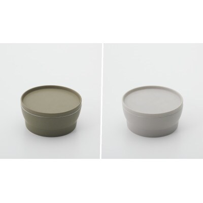 045 StackStock マット　プレートL・ボウルL　4点セット Matcha×Sesame