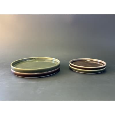 054　StackStock グロス　プレートM/L Matcha×Azuki4Pセット