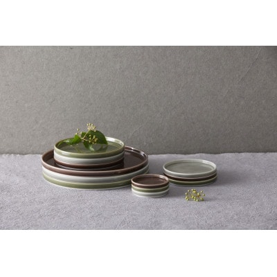 054　StackStock グロス　プレートM/L Matcha×Azuki4Pセット