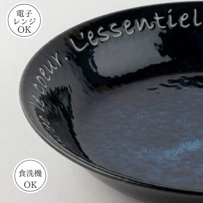 【美濃焼】Le coeur ル・クールパスタ皿窯変ブルー5点セット【山正各務陶器】555303