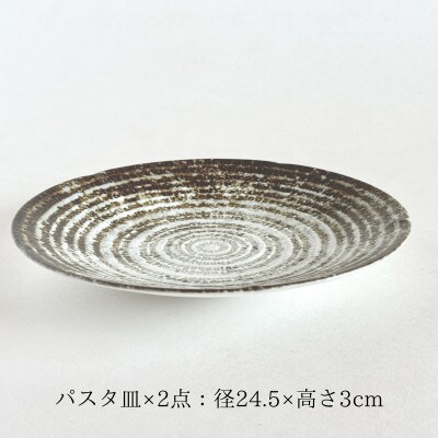 【美濃焼】世界のありがとうに包まれたパスタ皿&ボウル4点セット【山正各務陶器】(773905)