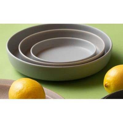 【美濃焼】cuisine キュイジーヌ スプーム(S・M・L)セット グレー【金正陶器】