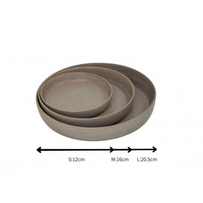 【美濃焼】cuisine キュイジーヌ スプーム(S・M・L)セット ベージュ【金正陶器】