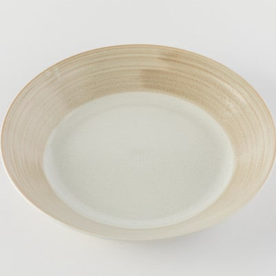 【美濃焼】Casa カレー皿 セット 木製スプーン付【陶土う庵】(3262-0186)