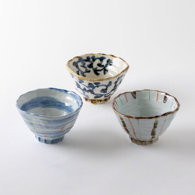 【美濃焼】3種の多用碗【陶土う庵】(1010-0104)