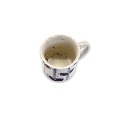 Vintage pottery Mug Botanical ～スプラウト～
