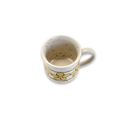 Vintage pottery Mug Botanical～サニーブルーム～