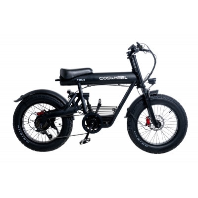 電動アシスト自転車 COSWHEEL MIRAI COMFORT マットブラック 【Acalie】