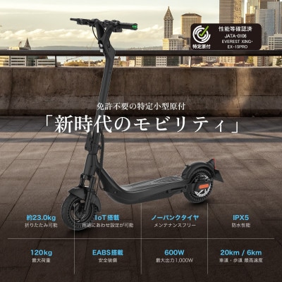 EVEREST XING EX15 PRO | 特定小型原動機付自転車