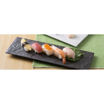 【美濃焼】響Sushiplate 長角皿 プレート ペアセット
