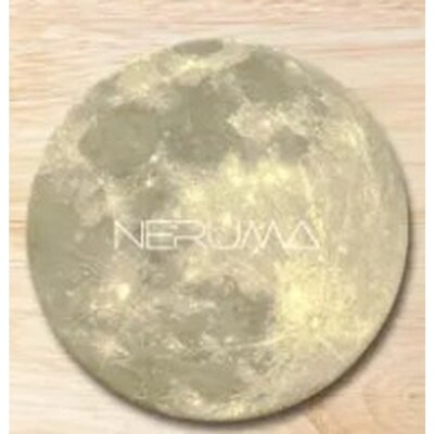 NERUMA 国産 珪藻土アロマシート ムーン