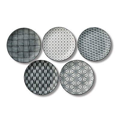 【美濃焼】 komon ケーキ皿 セット 和柄