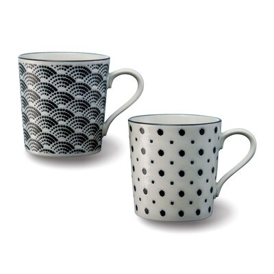 【美濃焼】 komon マグカップ ペア