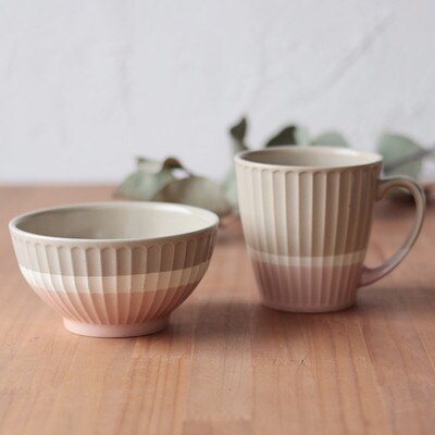 【美濃焼】 ジェラート デイリーセット (P) マグカップ 茶碗