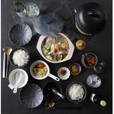 【美濃焼】直火土鍋　テラ　6.5号　BR【丸利玉樹利喜蔵商店】一人鍋