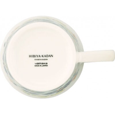 【美濃焼】【日比谷花壇】花言葉ペアマグセット(孔雀草・コスモス)HBK13/14-13【山加商店】