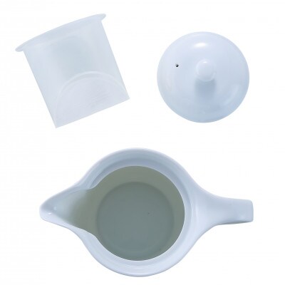 【美濃焼】セレック Vポット 720ml(クールホワイト)【山加商店】C-SV-3