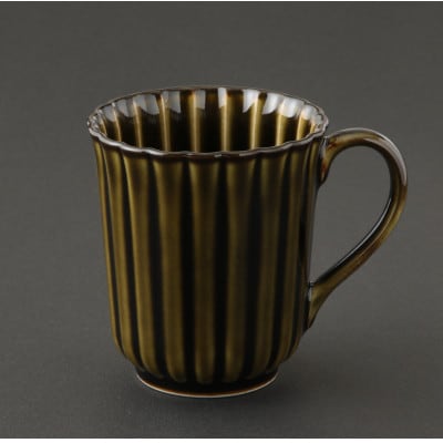 ぎやまん陶 マグカップ 利休グリーン