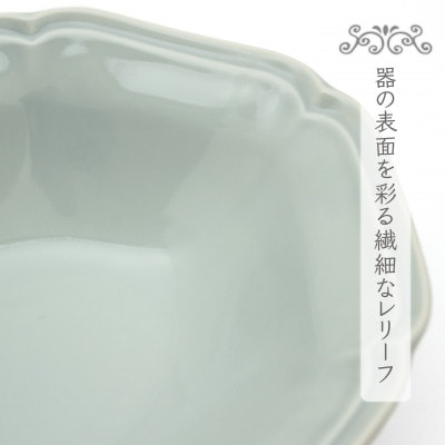 【美濃焼】poketトーンオントーン　オーバルプレート2点【三郷陶器】6901