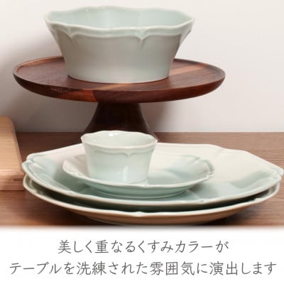 【美濃焼】poketトーンオントーン　オーバルプレート2点【三郷陶器】6901