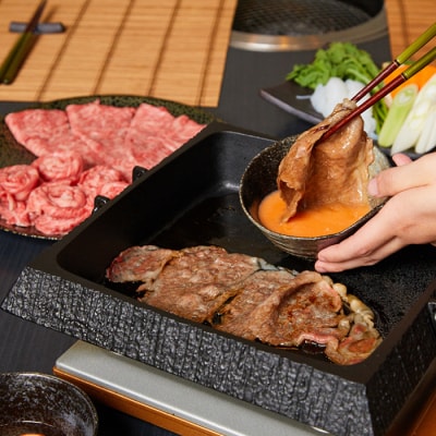 佐賀牛 モモスライス しゃぶしゃぶ・すき焼き用 400g 【A4~A5ランク】(H085177)
