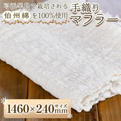 伯州綿マフラー