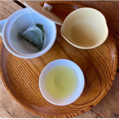 川根本町産 お気軽マグで楽しむ　本格川根銘茶 上級川根茶ティーバッグ3袋セット　10-48