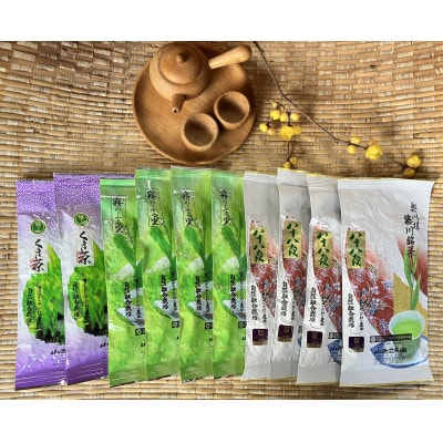 川根本町産 川根銘茶10本セット　30-1