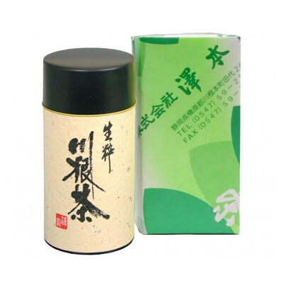 生粋川根茶(1)澤本園の「八十八夜摘」200g缶