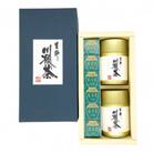 生粋川根茶(2)澤本園の「しづく」80g缶2本・茶羊かん6個詰合せ