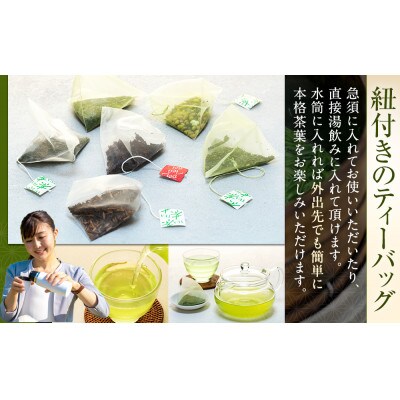 【坂本園】川根茶ティーバッグ　6種バラエティセット