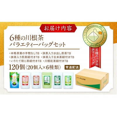 【坂本園】川根茶ティーバッグ　6種バラエティセット