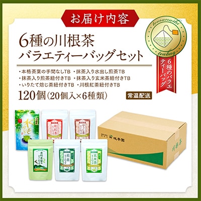 【坂本園】川根茶ティーバッグ　6種バラエティセット