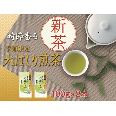 坂本園の新茶 静岡川根茶大走り新茶100g×2本【5月上旬～6月末発送】