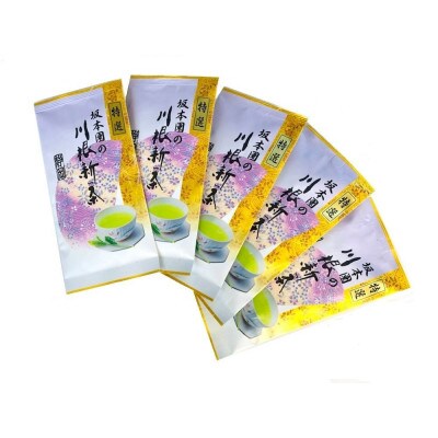 坂本園の新茶 静岡川根茶　100g×5本【5月中旬～6月末発送】