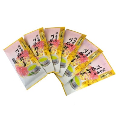 坂本園の川根新茶　静岡川根茶八十八夜摘み煎茶100g×6本【5月上旬～6月末発送】