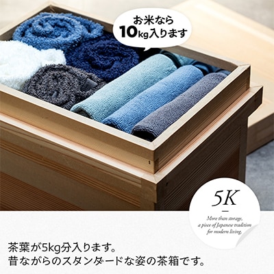 昔ながらの茶箱　5K