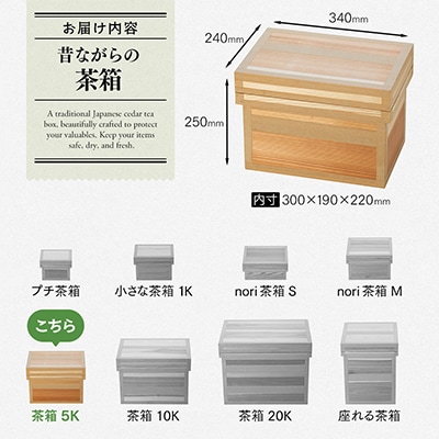 茶箱2点セット　1K・5K