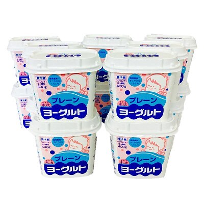 プレーンヨーグルト 400g×14個
