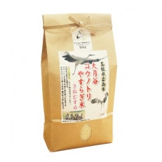 島根県雲南市「大月谷コウノトリやすらぎ米」きぬむすめ8kg(2kg×4)
