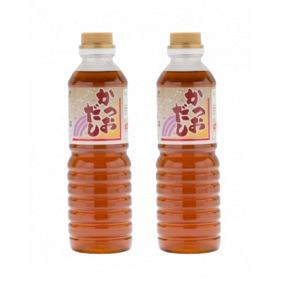 【紅梅しょうゆ】創業190年以上続く醤油店の万能調味料かつおだし　500ml×2本セット