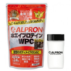 ALPRON WPC プロテイン チョコレート風味&シェイカーセット