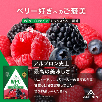 ALPRON WPC プロテイン ミックスベリー風味 720g×1個