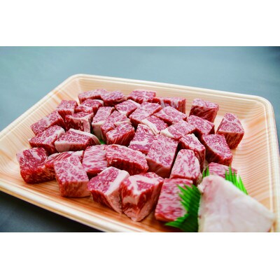 【訳あり】サイコロステーキ しまね和牛(肩ロース、モモ、バラ肉)(200gx4パック)(雲南市)