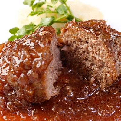 希少な奥出雲和牛100%のハンバーグ6個 和風玉ねぎソース付 【奥出雲NAORAI】(雲南市)